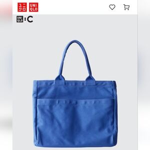 UNIQLO cotton canvas bag